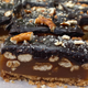 Illustration for article titled Beer Pretzel Caramel Cookie Bars can hardly fit all their virtues in one pan